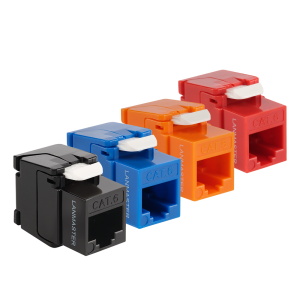 Модуль Keystone ToolLess, RJ45, неэкранированный, кат.6, без шторки, 180 градусов